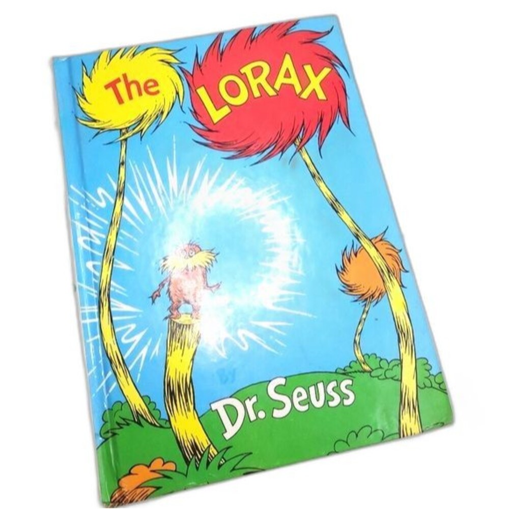 Vintage "The Lorax" by Dr. Seuss, Copyright 1971 Children's Book